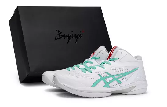 Баскетбольные кроссовки Gel-Hoop V15 Basketball Shoes Unisex Low-Top Tiffany Asics, цвет White Tiffany