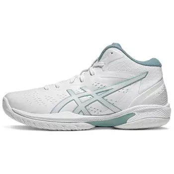 Баскетбольные кроссовки GELHOOP V16 мужские с низким верхом белые/синие Asics