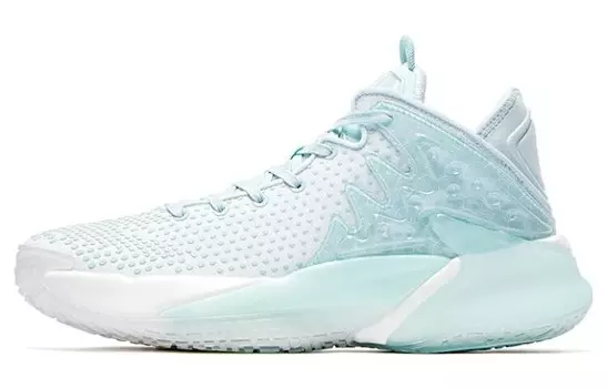 Баскетбольные кроссовки Grinding 4 Basketball Shoes Men Mid-Top Blue/cyan Qiaodan