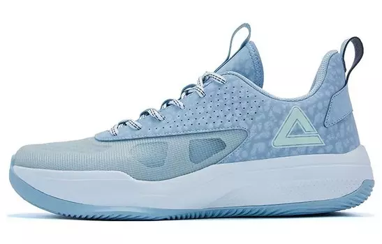 Баскетбольные кроссовки High Wind 2.0 мужские с низким верхом синего цвета Peak