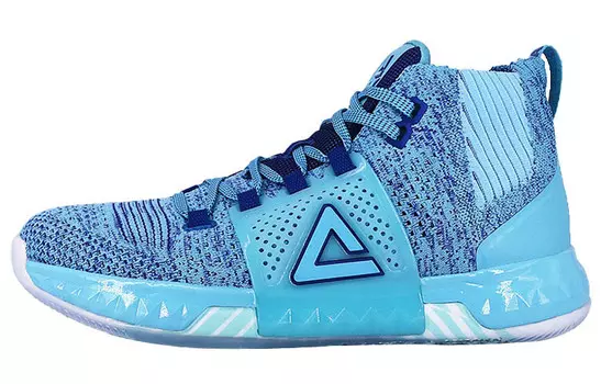 Баскетбольные кроссовки Howard 3 мужские высокие синие Peak