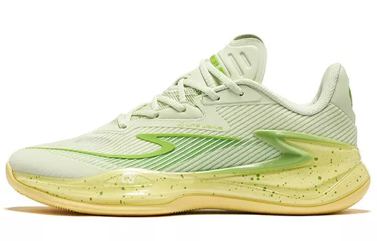 Баскетбольные кроссовки Humble V2 мужские, среднего размера, зеленые Erke