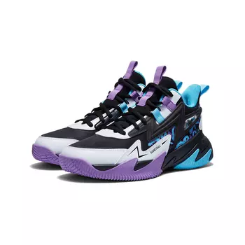 Баскетбольные кроссовки Hummer 2.0 Kids GS Low-top White 361°Kids, синий