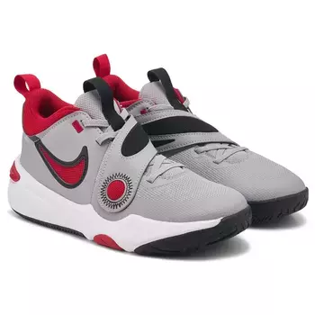 Баскетбольные кроссовки Hustle 11 big kid Nike, серый