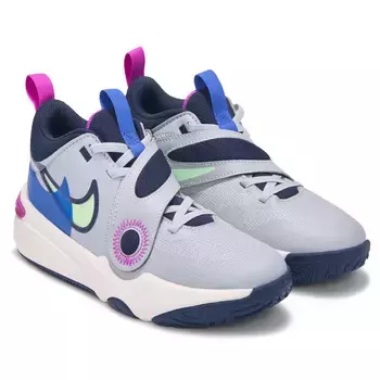 Баскетбольные кроссовки Hustle 11 big kid Nike, серый