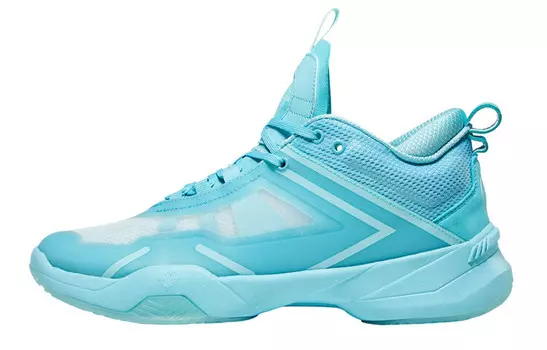 Баскетбольные кроссовки Hydrogen 1 унисекс с низким верхом кристально-голубые Rigorer