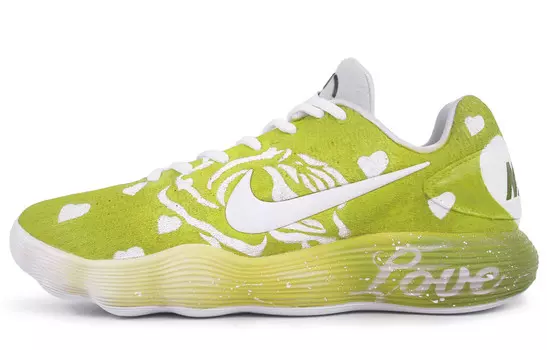 Баскетбольные кроссовки Hyperdunk 2017 мужские с низким верхом белого цвета Nike