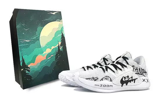 Баскетбольные кроссовки Hyperdunk X мужские низкие черные Nike