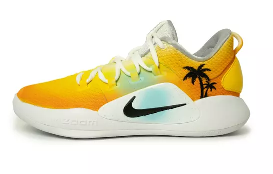 Баскетбольные кроссовки Hyperdunk X мужские с низким верхом желтые/белые/черные Nike
