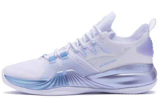 Баскетбольные кроссовки Jeremy Lin 2 мужские с низким верхом, новые, белые/фиолетовые таро/синие, северокаролинского цвета Xtep