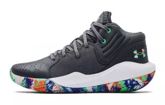 Баскетбольные кроссовки Jet "21 Kids GS Low-top Grey Under Armour