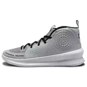 Баскетбольные кроссовки Jet мужские высокие серые Under Armour