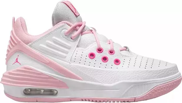 Баскетбольные кроссовки Jordan Kids для начальной школы Max Aura 5, белый/розовый