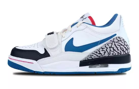 Баскетбольные кроссовки Jordan Legacy 312 Kids для детей, белый и синий