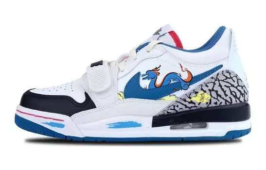 Баскетбольные кроссовки Jordan Legacy 312 Vintage GS, Blue