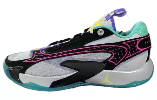 Баскетбольные кроссовки Jordan Luka 2 унисекс, Black/White/Purple