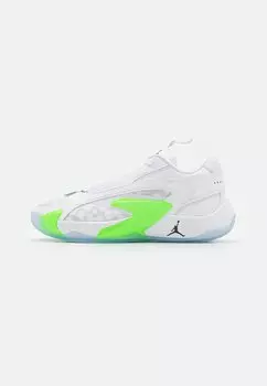 Баскетбольные кроссовки JORDAN LUKA 2 UNISEX Jordan, белый/черный/зеленый