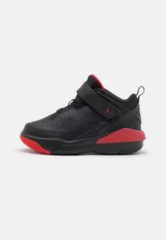 Баскетбольные кроссовки JORDAN MAX AURA 5 UNISEX, цвет black/university red/black