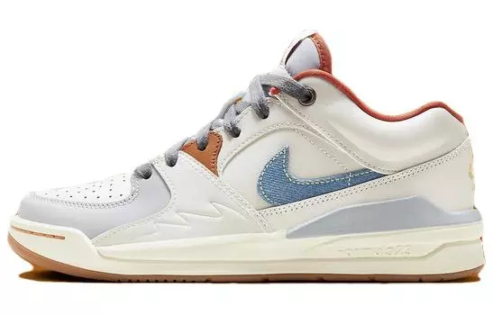 Баскетбольные кроссовки Jordan Stadium 90 унисекс, White/Blue