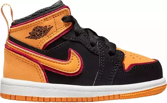 Баскетбольные кроссовки Jordan Toddler Air Jordan 1 Mid SE, мультиколор