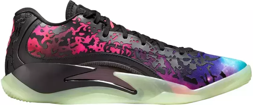 Баскетбольные кроссовки Jordan Zion 3, цвет Blk/Slrred/Prpl/Brly Volt
