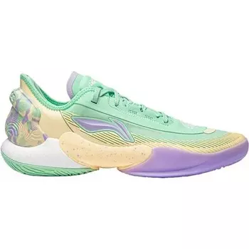Баскетбольные кроссовки Юшуай 18 V2 Живопись Li-Ning, цвет Violett/Grn