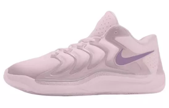 Баскетбольные кроссовки KD 17 мужские низкие розовые Nike