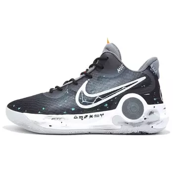 Баскетбольные кроссовки KD Trey 5 IX Basketball Shoes Unisex Mid-Top Black/Grey/White/Cyan Nike