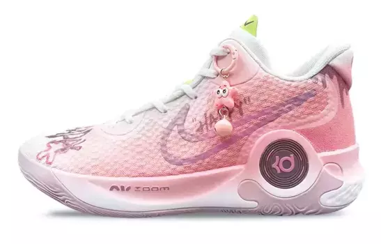 Баскетбольные кроссовки KD Trey 5 IX Basketball Shoes Unisex Mid-Top Rose Red, Purple Nike