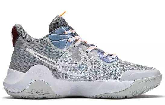 Баскетбольные кроссовки KD Trey 5 унисекс, средний верх, серые/синие Nike