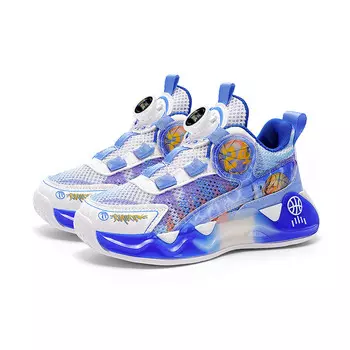 Баскетбольные кроссовки Kids" Начальная школа Mulinsen, синий