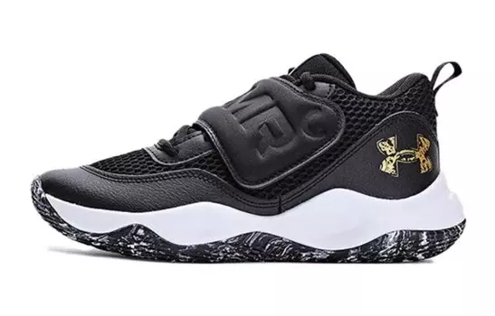 Баскетбольные кроссовки Kids" Начальная школа Under Armour, черный