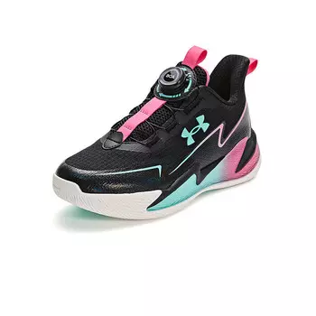 Баскетбольные кроссовки Kids" Начальная школа Under Armour, черный