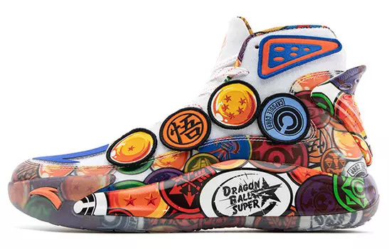 Баскетбольные кроссовки KT5 мужские высокие многоцветные Anta