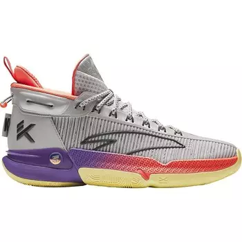 Баскетбольные кроссовки KT9 Bahamas Breeze Anta, цвет Grau/Orange/Lila