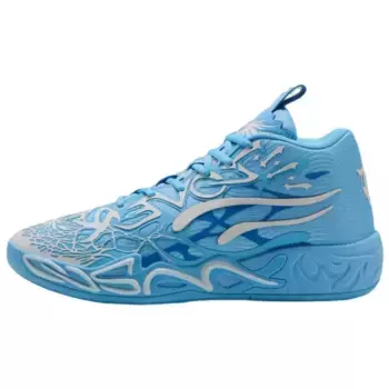 Баскетбольные кроссовки LaMelo Ball MB.04 LaFranc Puma, серо-голубой
