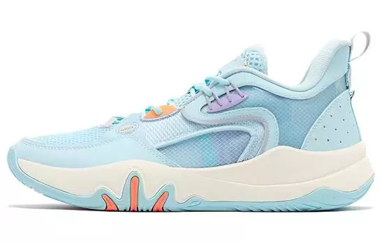 Баскетбольные кроссовки LAVA 2.0 мужские низкие синие/белые 361°