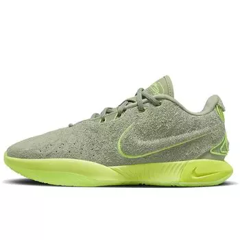 Баскетбольные кроссовки LEBRON 21 ALGAE Nike, цвет Oil Grey/Oil Grey-Oil Grey