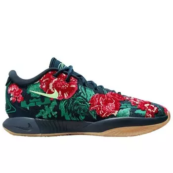 Баскетбольные кроссовки Lebron 21 Premium Father Of Pearl Nike, цвет Navyblau/Grn/Grn