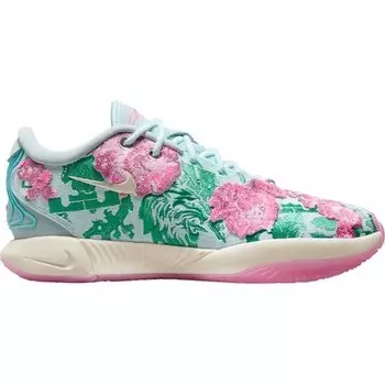 Баскетбольные кроссовки Lebron 21 Premium Pearl Of Z Nike, цвет Gletscherblau/Kokusnuss Wei/Grn