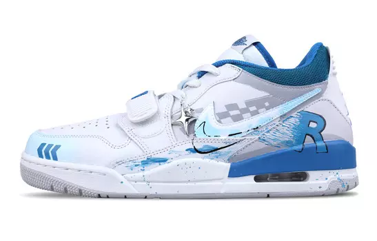 Баскетбольные кроссовки Legacy 312 Basketball Shoes Men Low-Top White Jordan