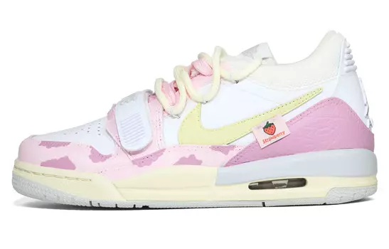 Баскетбольные кроссовки Legacy 312 для детей, начальная школа Jordan, цвет Pink Yellow