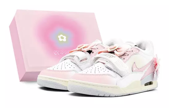 Баскетбольные кроссовки Legacy 312 для детей, начальная школа Jordan, цвет Yellow Pink