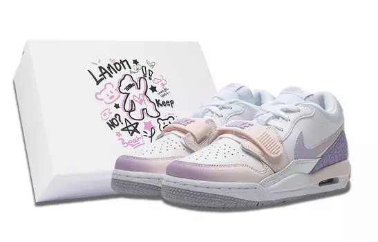 Баскетбольные кроссовки Legacy 312 для детей, начальная школа Jordan, цвет Peach