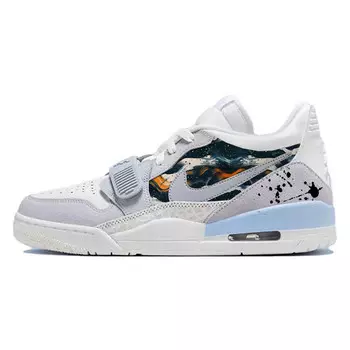 Баскетбольные кроссовки Legacy 312 Vintage Men Low-Top Grey/White Jordan