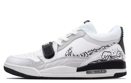 Баскетбольные кроссовки Legacy 312 Vintage Men Low-Top Grey Jordan