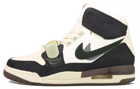 Баскетбольные кроссовки Legacy 312 Vintage Men High-top Black/green Jordan