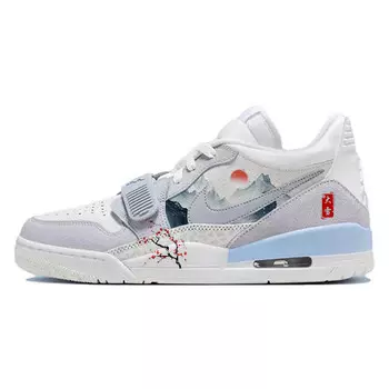 Баскетбольные кроссовки Legacy 312 Vintage Men Low-Top Grey/White Jordan