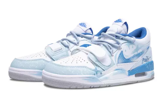 Баскетбольные кроссовки Legacy 312 Vintage Men Low-Top Blue/White Jordan