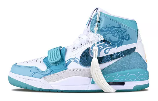 Баскетбольные кроссовки Legacy 312 Vintage Men High-top Blue/white Jordan